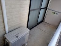レオパレスホワイトテリア バルコニー