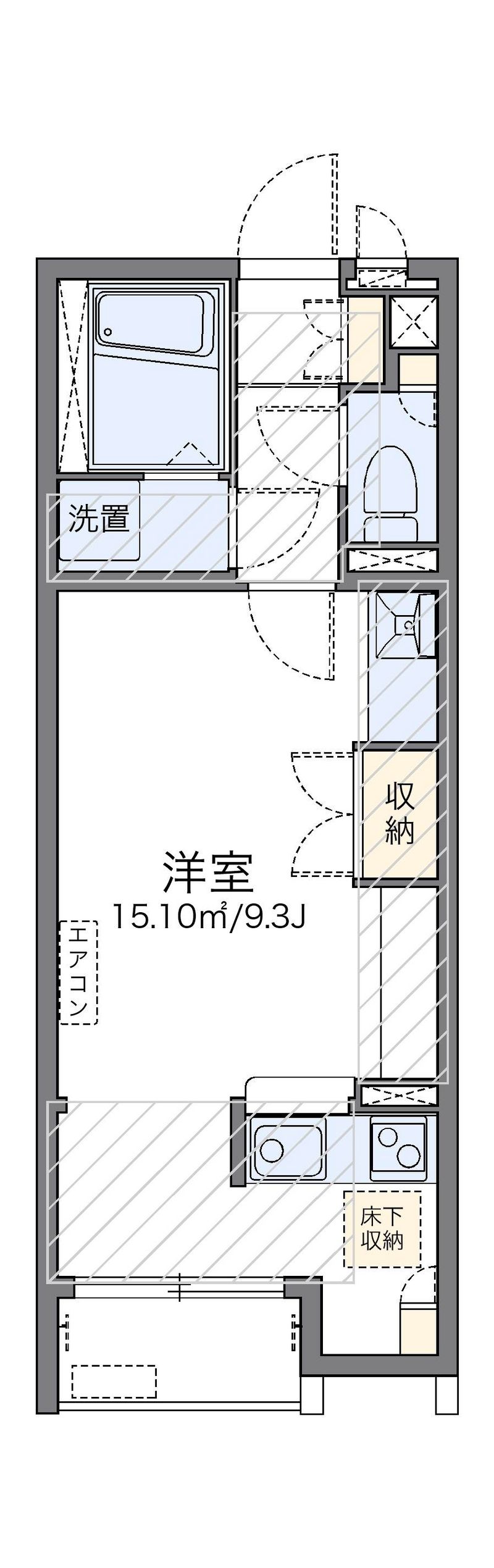 レオネクストアベンチュリン 間取図