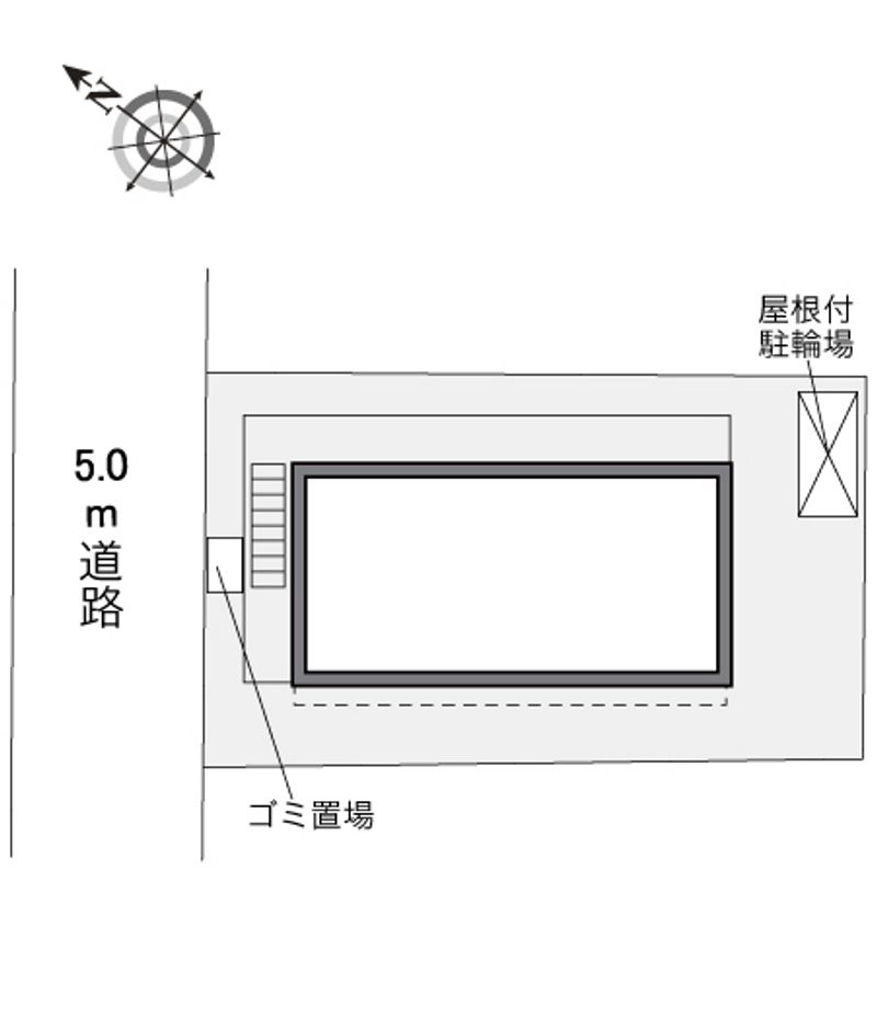 レオパレスエクレール 配置図
