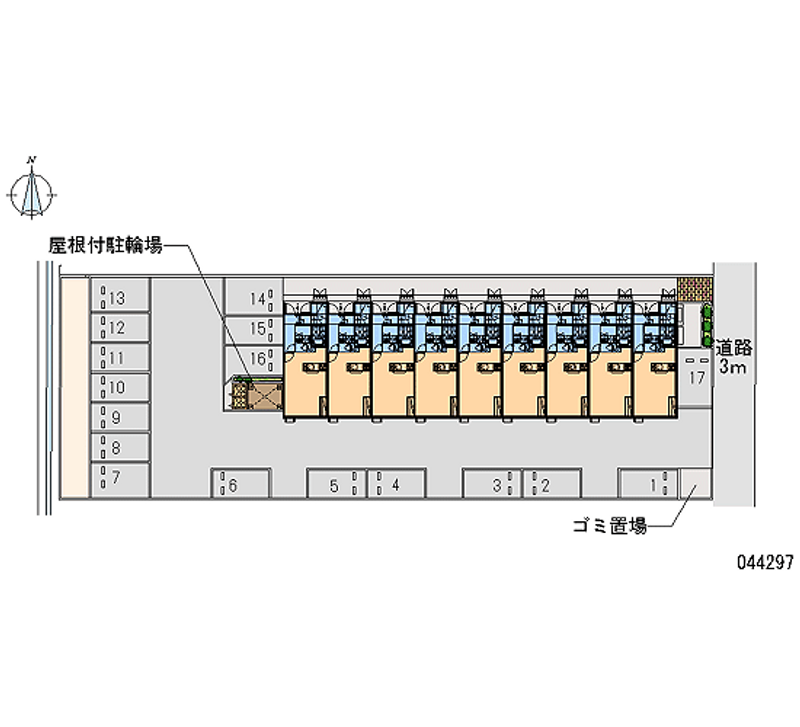 44297 bãi đậu xe hàng tháng