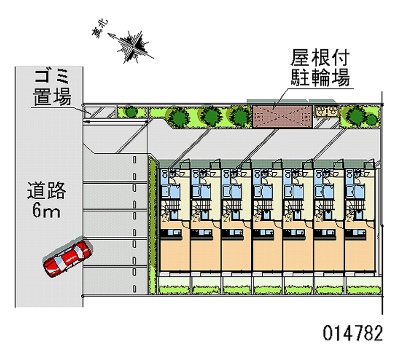 レオパレス花みずき 月極駐車場