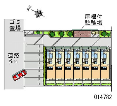 レオパレス花みずき 月極駐車場