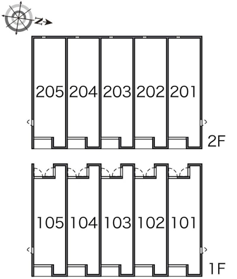 レオネクストルミエール 間取り配置図