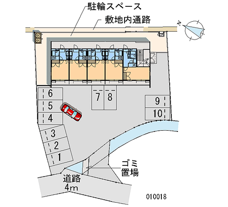 レオパレスアトリオ 共用部分