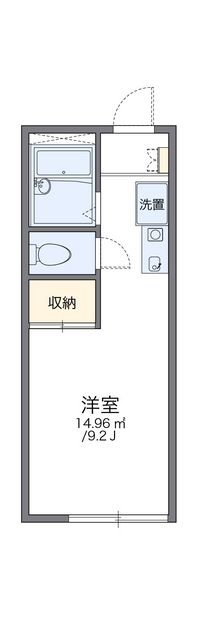 レオパレス宇佐崎Ⅰ 間取り図