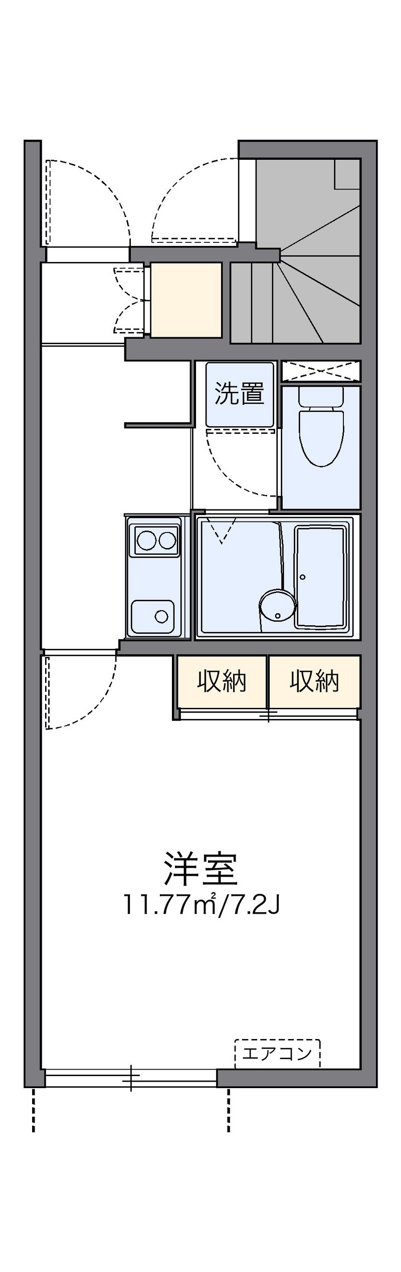 レオネクストアンソレイユ 間取図