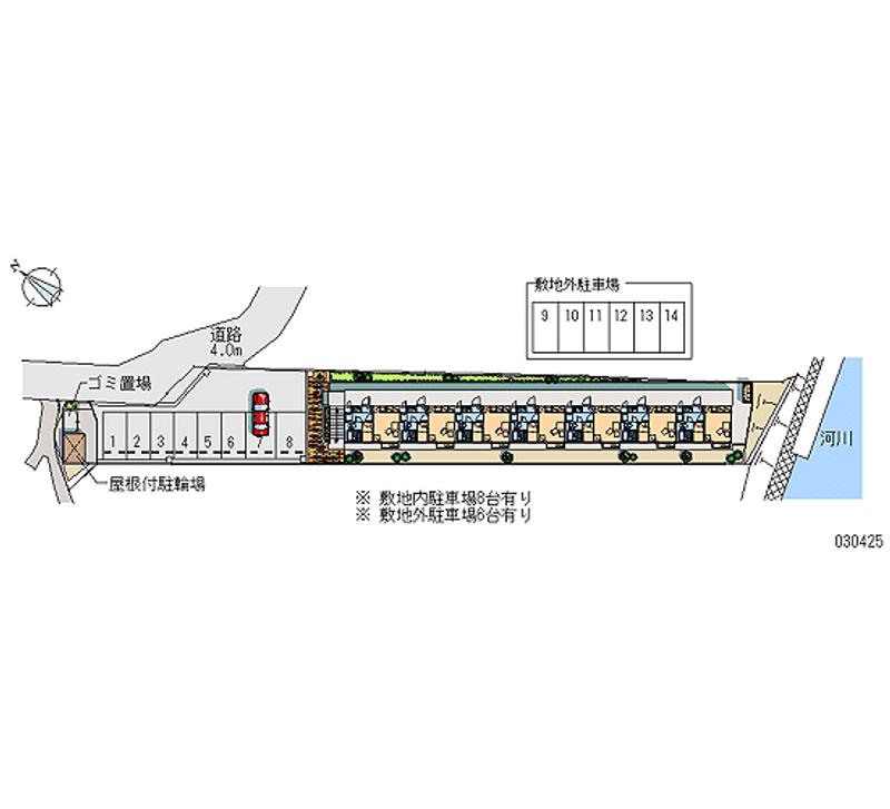 30425 bãi đậu xe hàng tháng