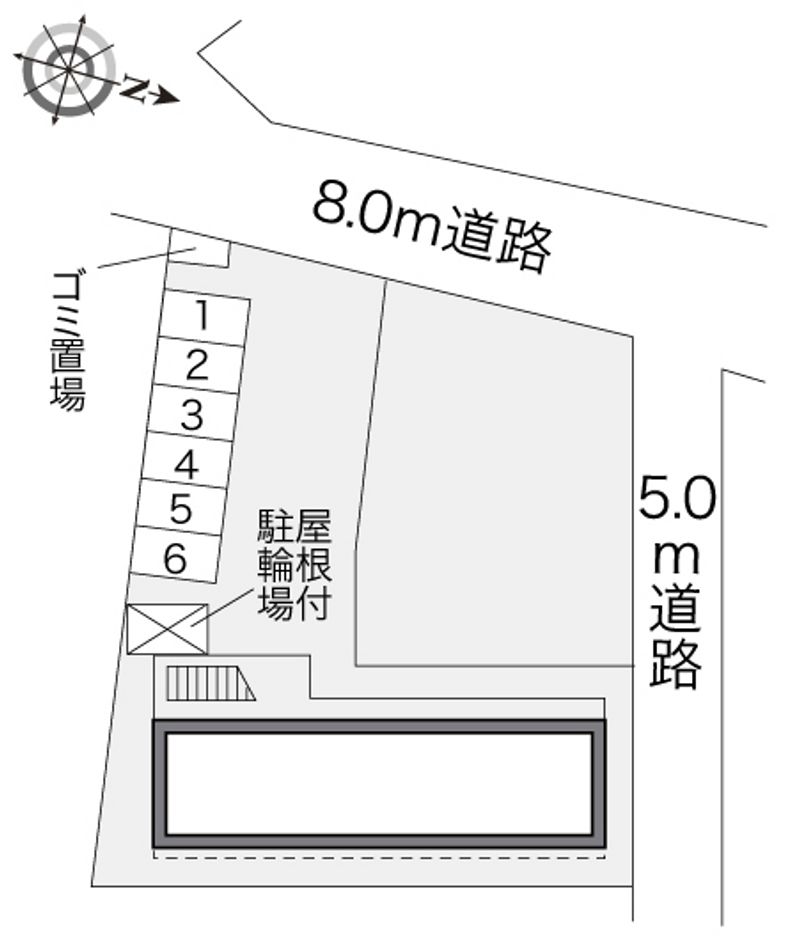 レオパレスＢｌａｎｃ　Ｃｈａｔｏｎ 配置図