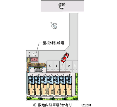 レオパレスＺ　ｐｏｉｎｔ 月極駐車場