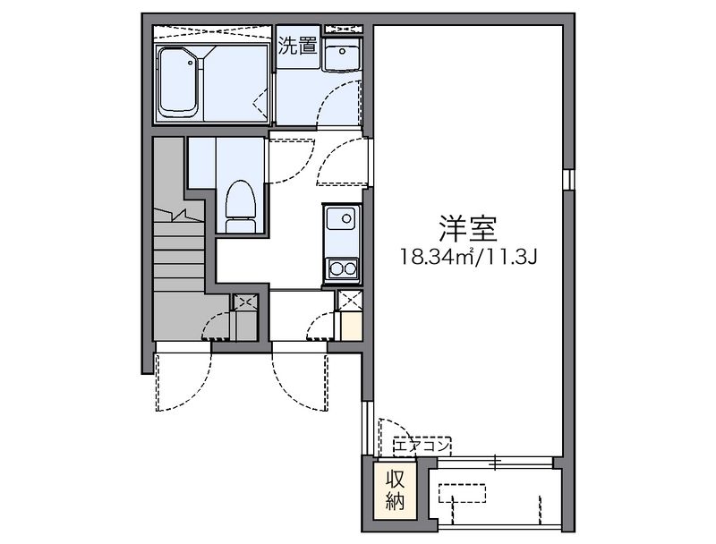 レオネクストマ　ピエス蒲田 間取り