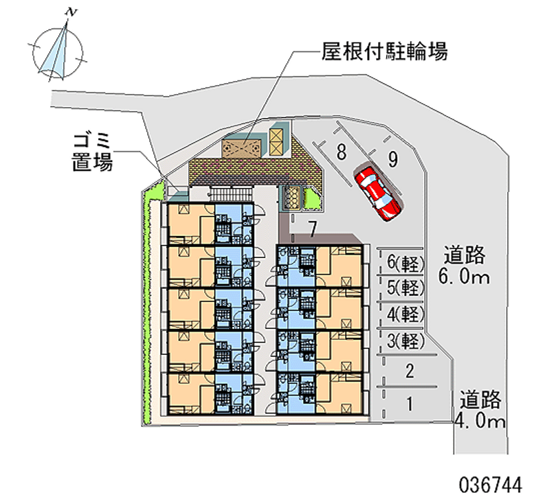 レオパレスＮＡＮＡ 月極駐車場