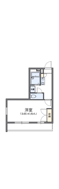 レオパレスエンディヴァー 間取り図