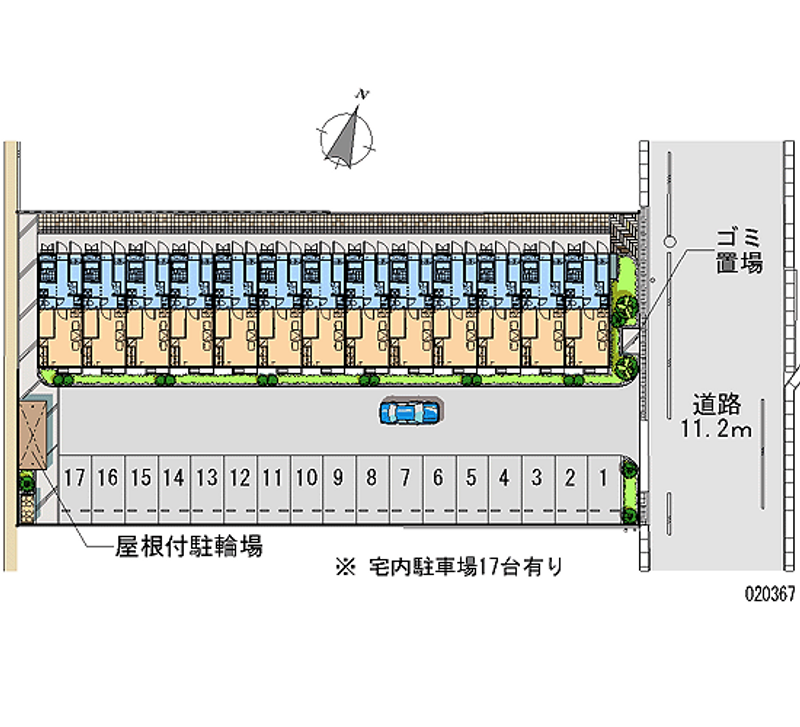 20367月租停車場