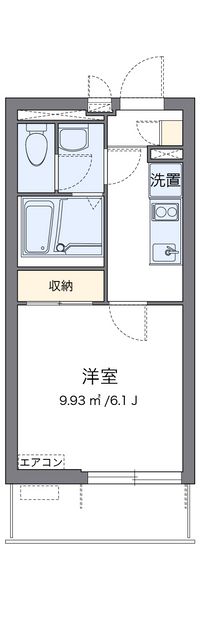 クレイノ南品川ハイツⅢ 間取り図