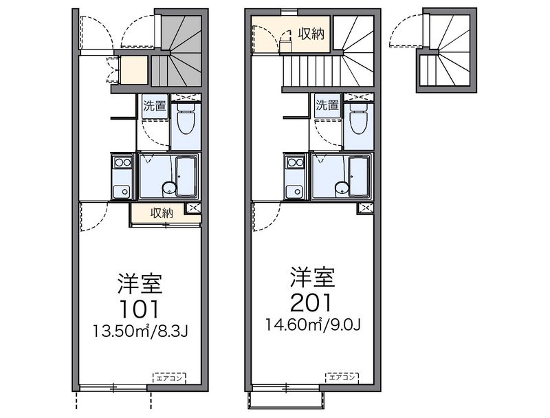 レオネクスト暁 間取図
