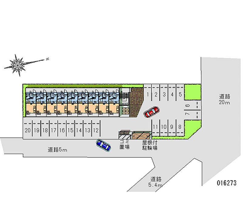 16273月租停车场