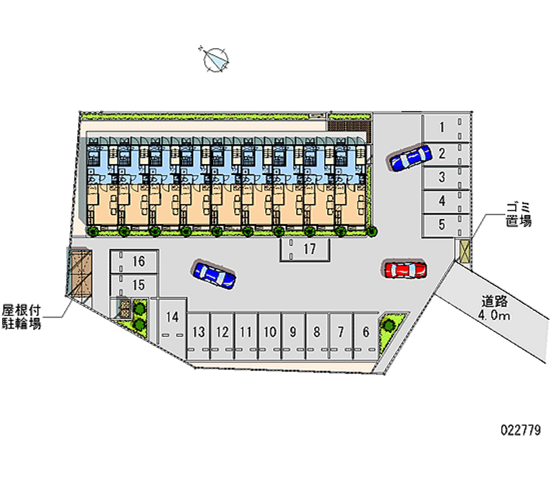 22779 Monthly parking lot