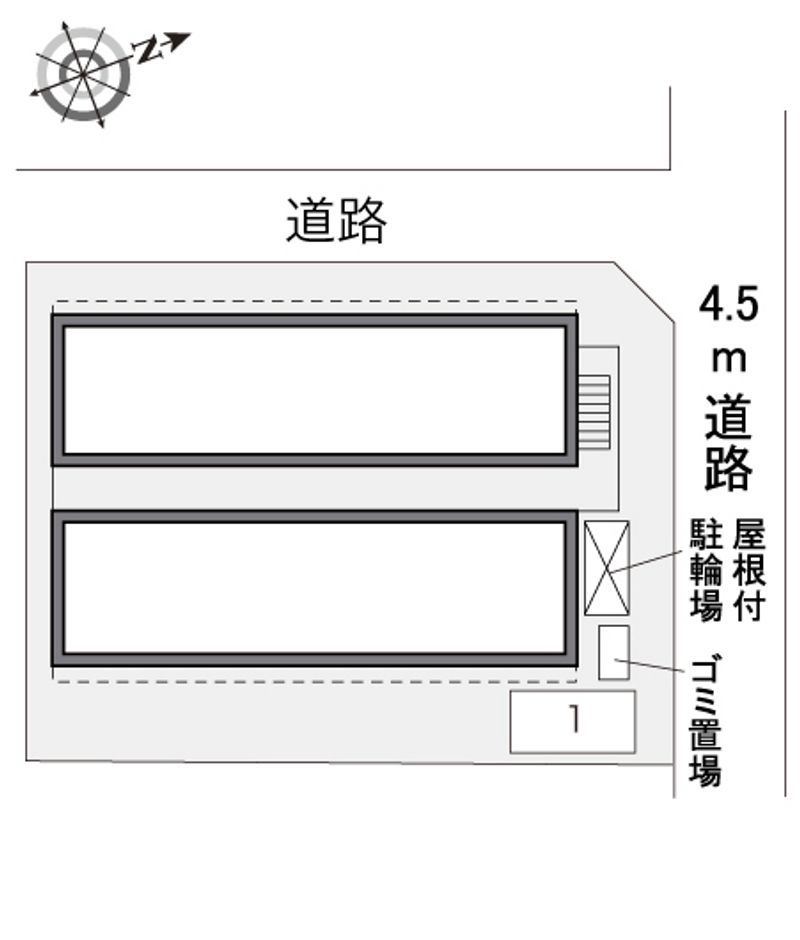 レオパレス裕 配置図