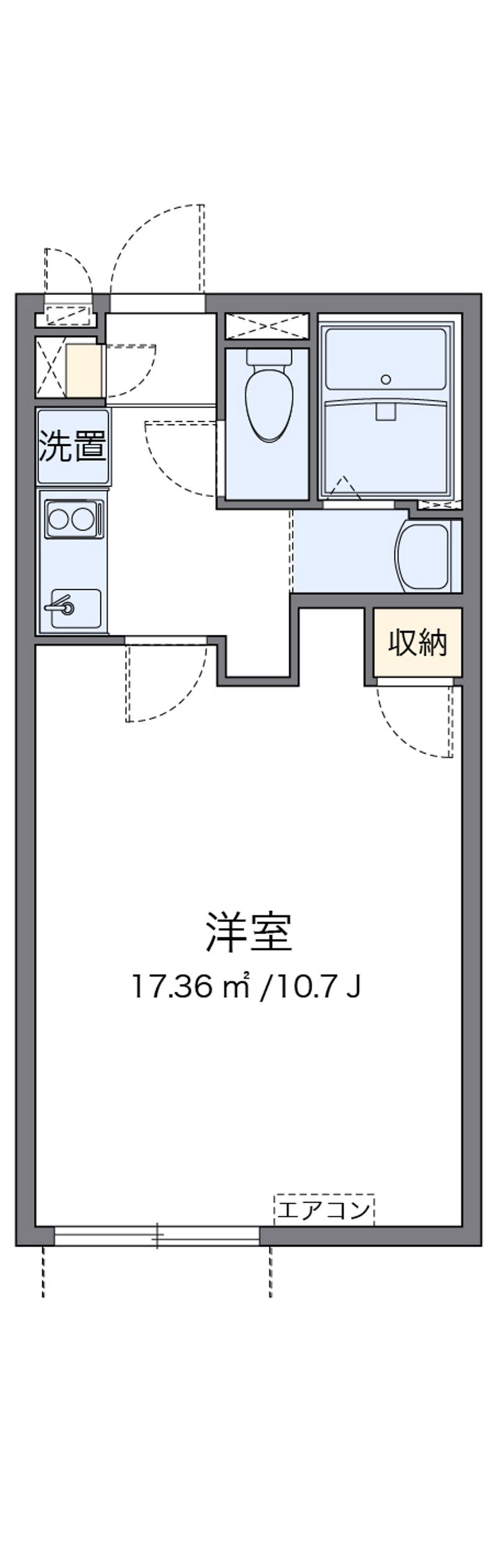 クレイノファレノプシス 間取図