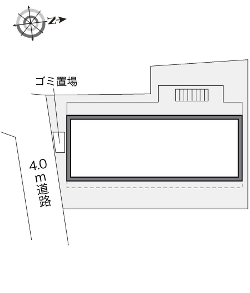 レオパレスＣａｍｅｌｌｉａ池袋 配置図