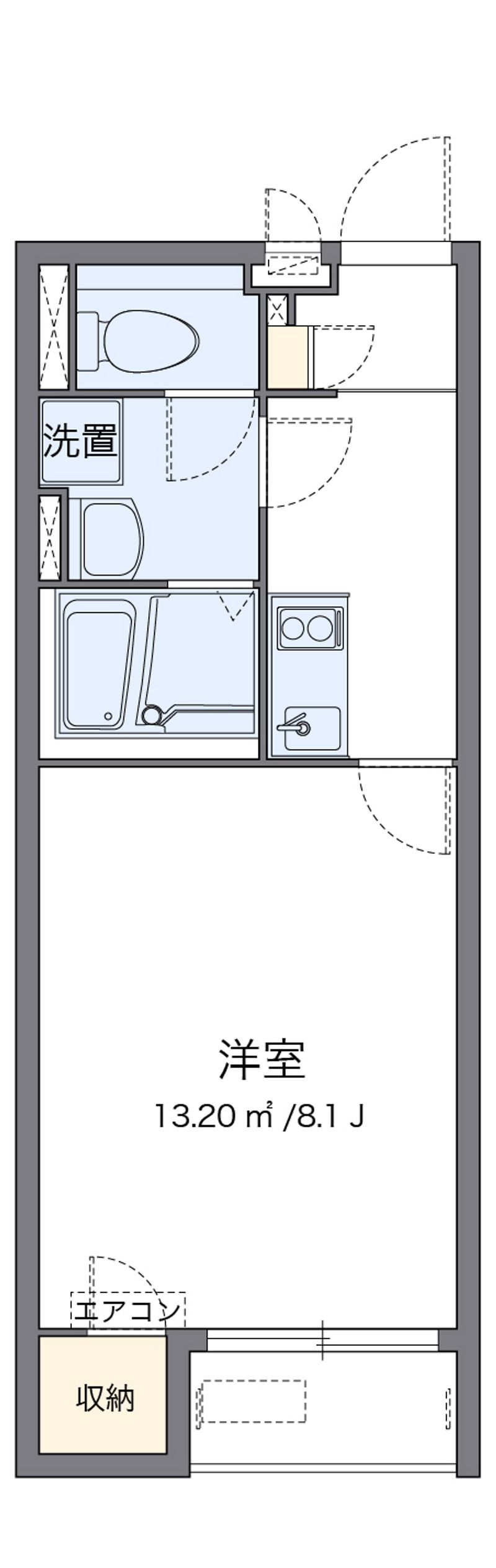 CLEINO Tashiro Shomachi II Floor plan