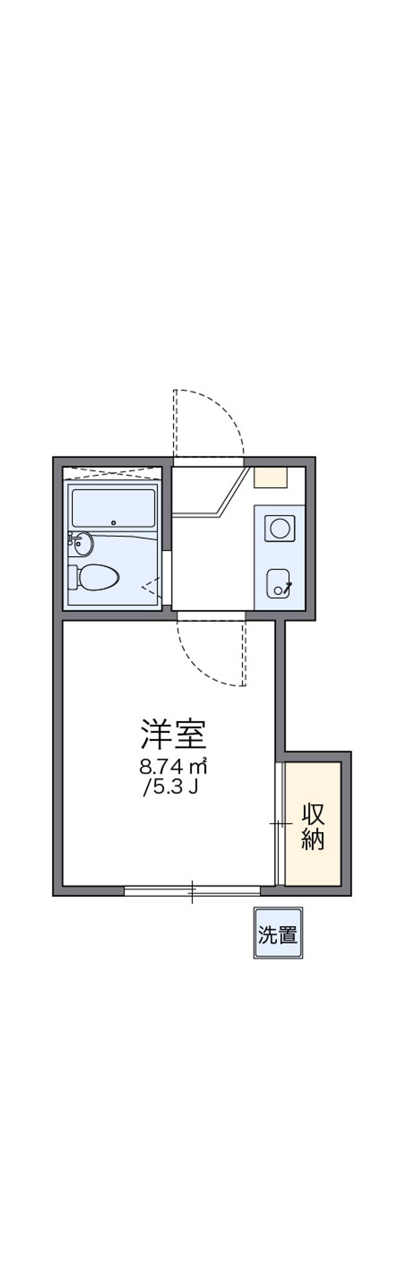 leopalace Higashi Kouenji 평면도