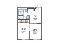 レオパレスネイティブⅡ 間取り図