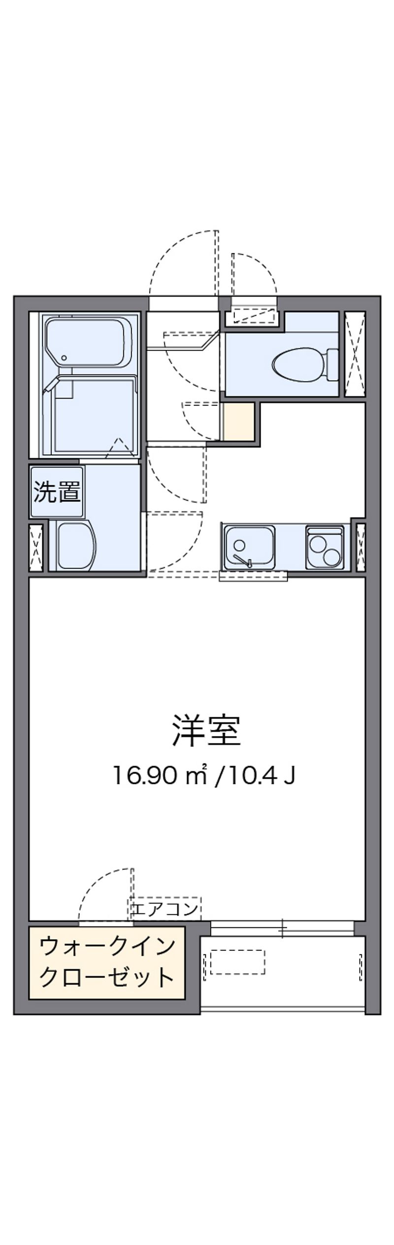 レオネクストＥＡＳＴⅡ 間取図