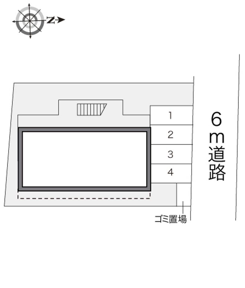 レオパレス山王 配置図