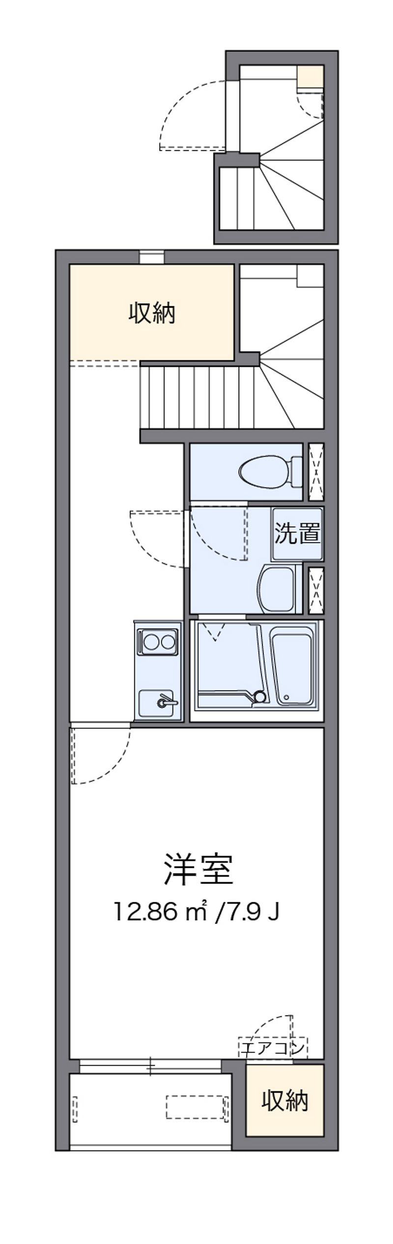 レオネクストすこやか 間取図
