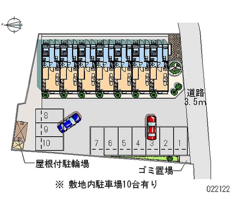 22122月租停車場