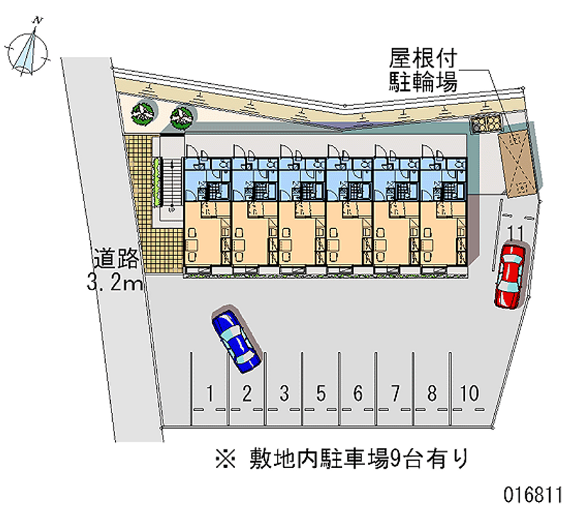 16811月租停車場