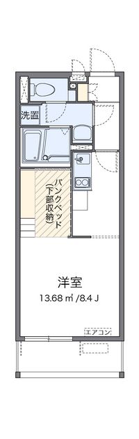 ミランダアプローズ 間取り図