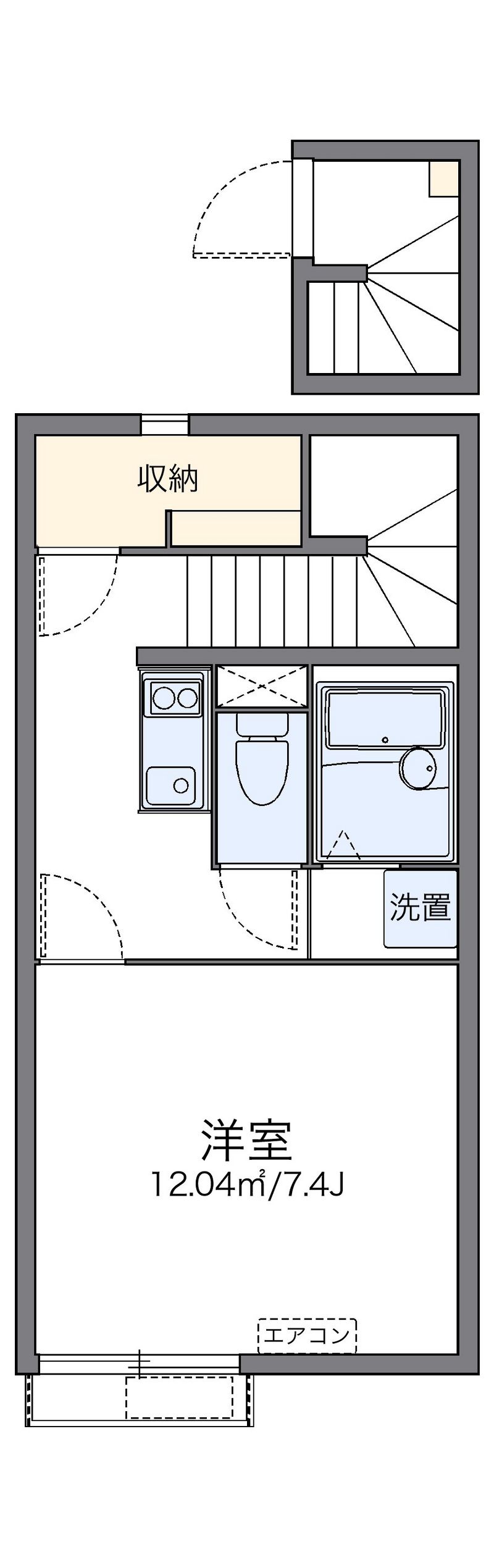 レオネクスト芝 間取図