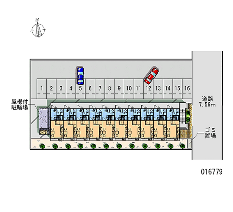 16779 bãi đậu xe hàng tháng