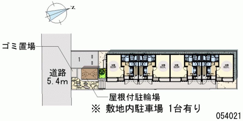 レオネクスト弁天 区画図