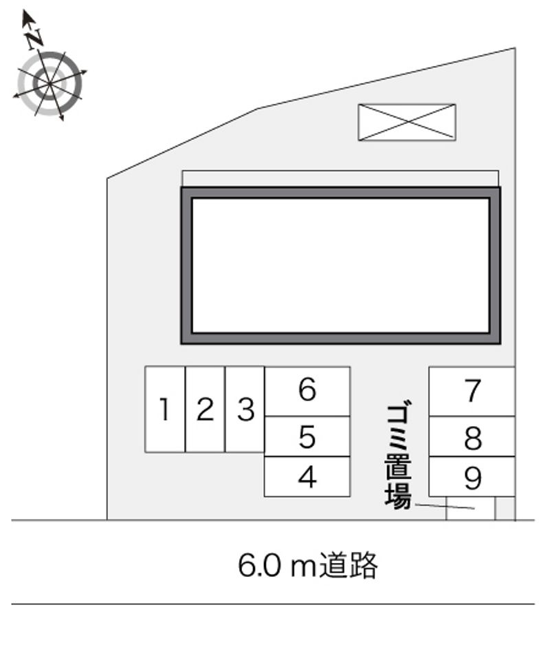 レオパレス漠 配置図