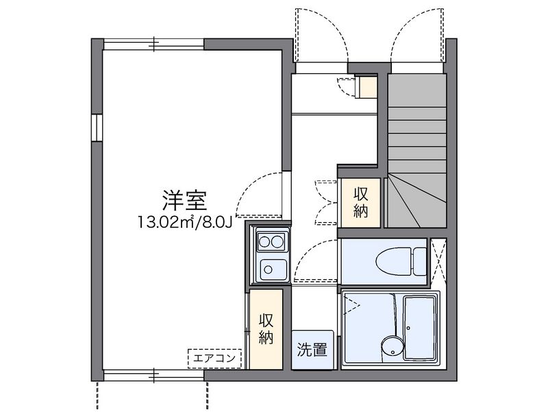 レオネクスト川原 間取図