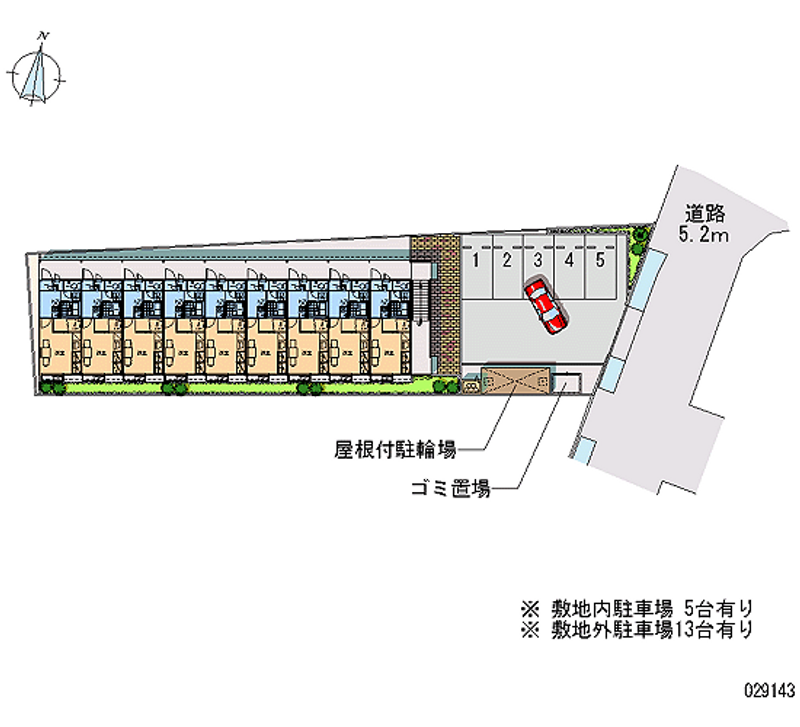 29143 bãi đậu xe hàng tháng