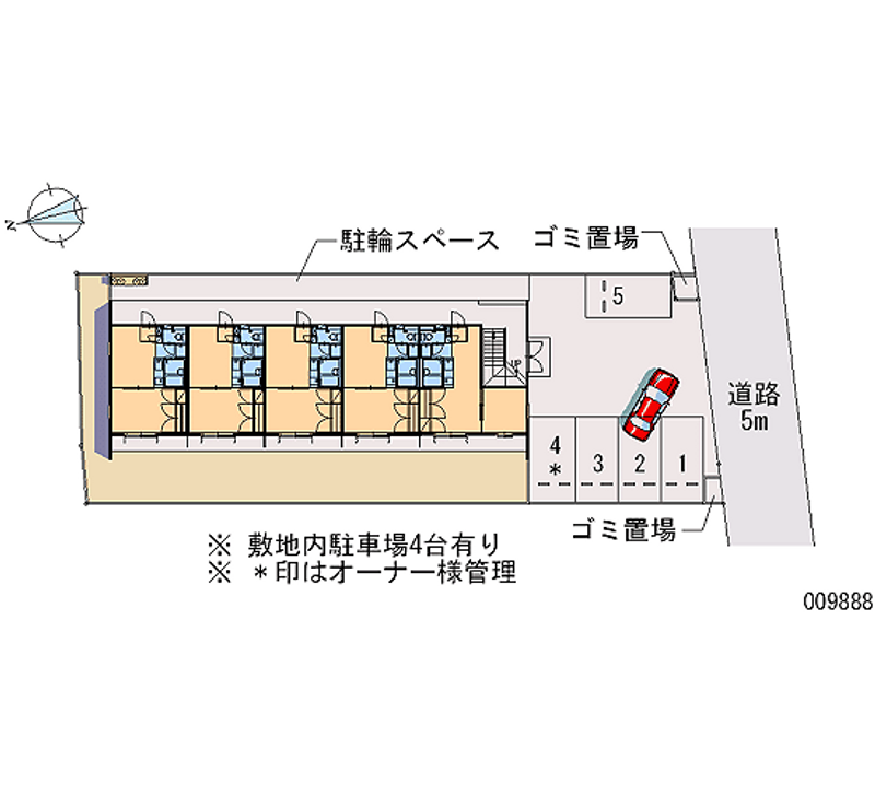 leopalace YAGAKE 배치도