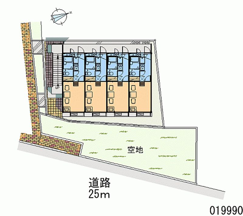 レオパレスパールマノワール 区画図