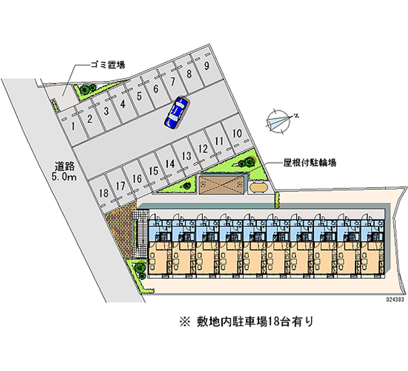 24383月租停車場