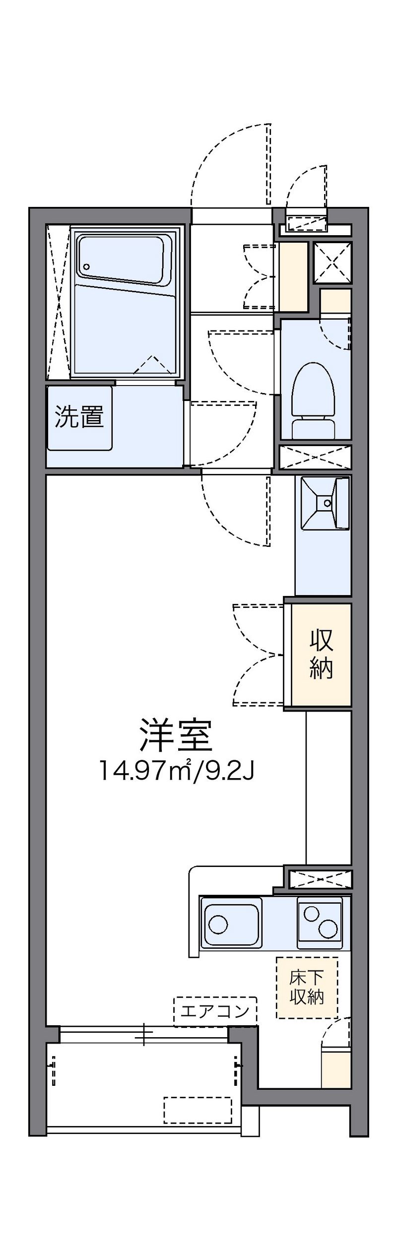 レオネクストコンツェルト 間取図