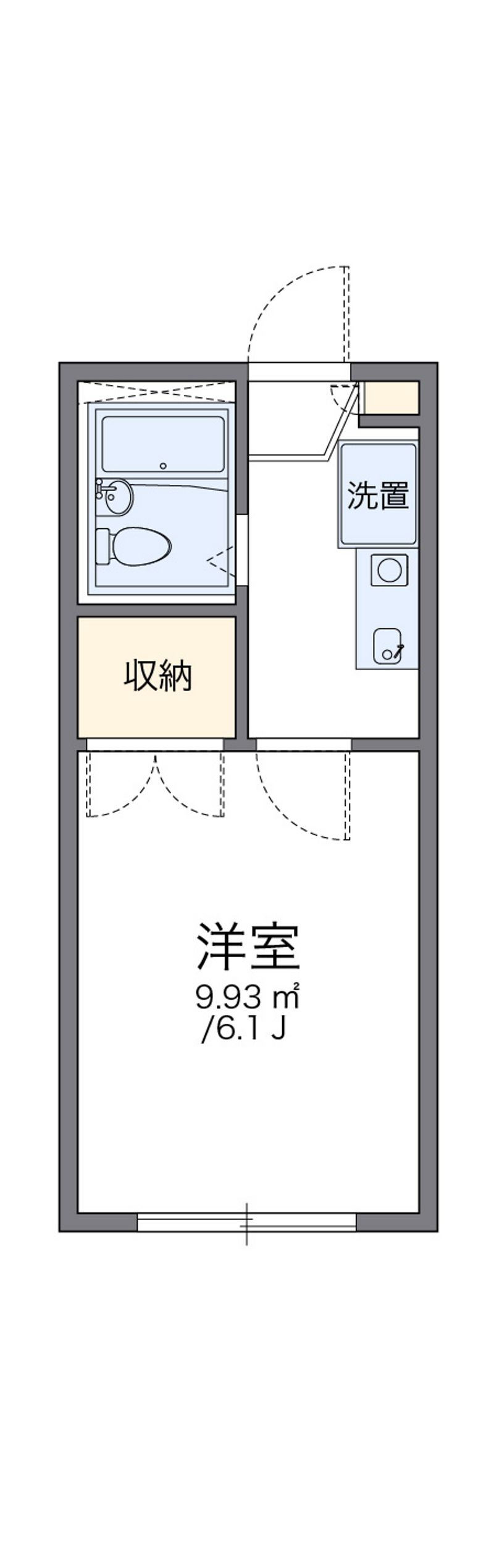 leopalace VillageHikarigaoka Sanbankan Floor plan