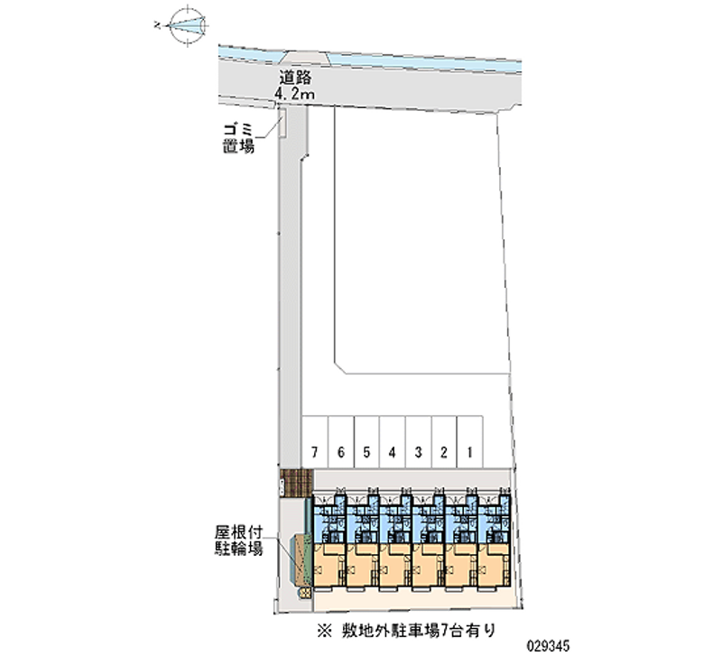 29345 Monthly parking lot