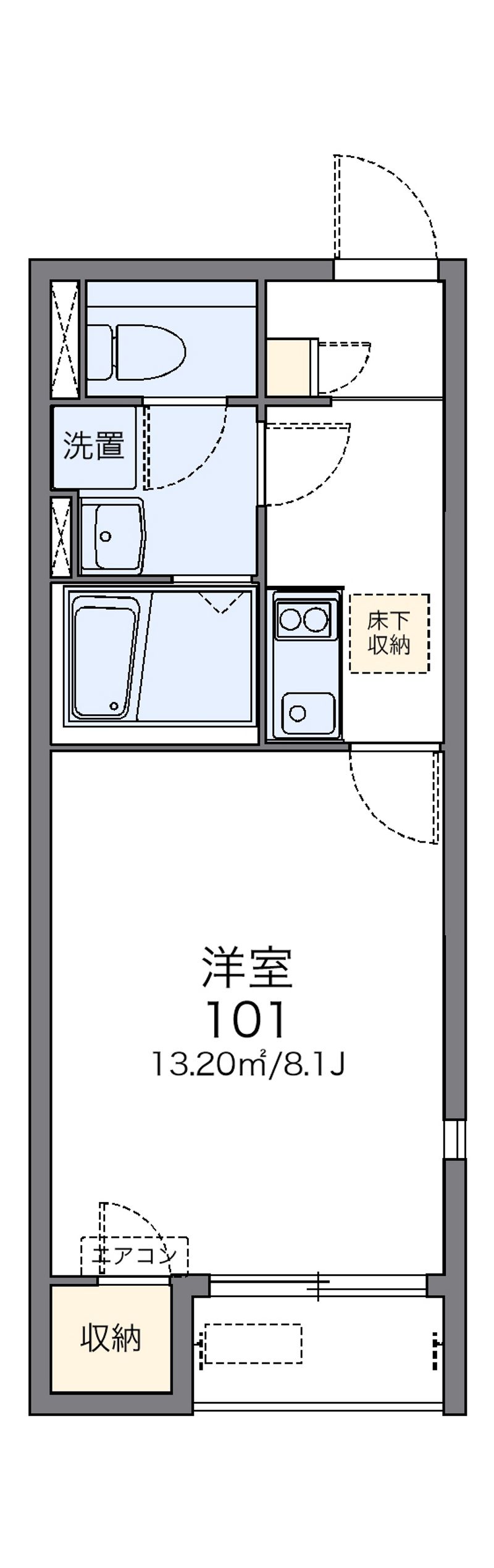 レオネクスト国府宮 間取図