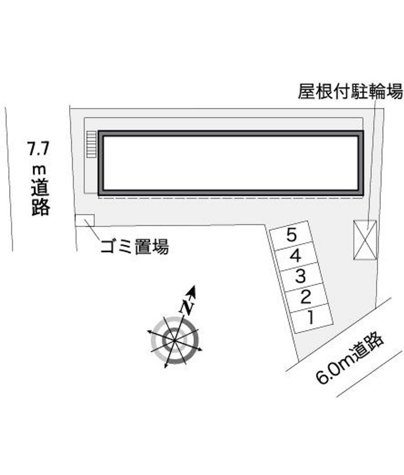 レオパレスベーチェル 配置図