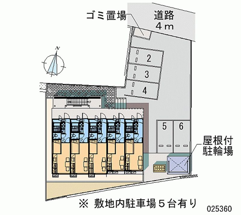 レオパレス柏崎 区画図
