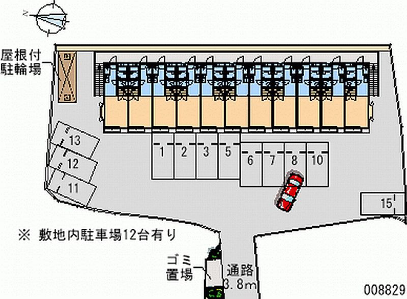 08829月租停車場