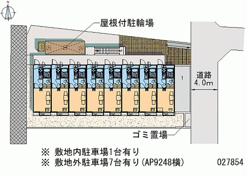 レオパレス山都 月極駐車場